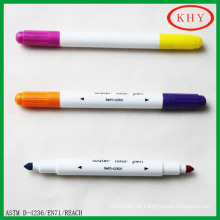 Special for LED board mini dual tips with double colors chalk marker